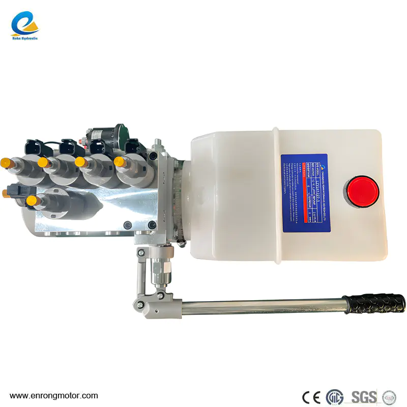 Đơn vị năng lượng thủy lực tùy chỉnh 12V 3LW 6L