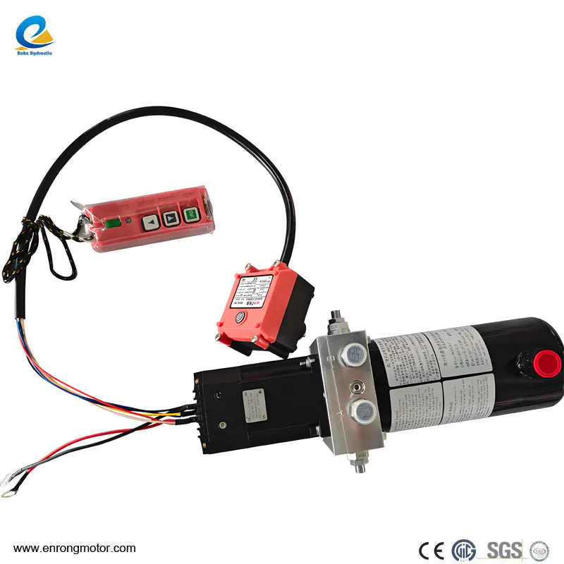 24V 0,8kW 1,2L Đơn vị năng lượng thủy lực tùy chỉnh