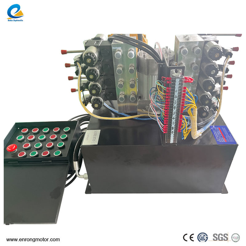 Bộ nguồn thủy lực chín van 24V 1.5KW